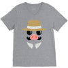 minimal porco V-Neck Tee