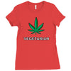 vegetarian Ladies Fitted T-Shirt