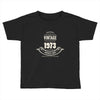 premium vintage 1973 classic perfectly aged limited edition Toddler T-shirt