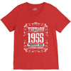 vintage made in 1955 perfectly aged a living legend V-Neck Tee