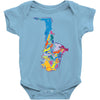 sax addict saxophone Baby Onesie