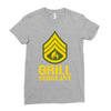 grill sergeant military Ladies Fitted T-Shirt
