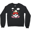 totoro snoopy pokemon parody Crewneck Sweatshirt