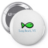 long beach Pin-back button
