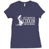 robot dinosaur Ladies Fitted T-Shirt