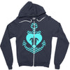 sea turtles Zipper Hoodie
