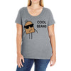 cool beans Ladies Curvy T-Shirt