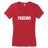 feder new Women's V-Neck T-Shirt