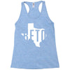 Beto Texas Map Racerback Tank