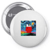 Van Gogh Parody Snoopy Pin-back button