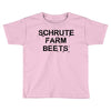 schrute farm beets Toddler T-shirt