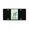 2 stroke aftershave, ideal birthday gift present. License Plate