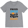 Class of 2017 Proud Uncle Graduation V-Neck Tee