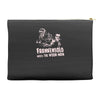 frankensolo meets the wook man Accessory Pouches