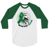 never stop fighting 3/4 Sleeve Shirt