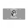 pussay patrol License Plate