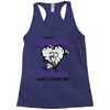 i'm not spoiled my husband just loves me Racerback Tank