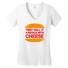 royale with cheese Women's V-Neck T-Shirt