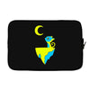 moon cat Laptop sleeve