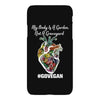 my body is a garden, not a graveyard black iPhoneX