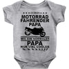 motorrad papa Baby Onesie