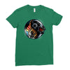 daft yin yang Ladies Fitted T-Shirt