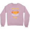 waffles are just pancakes with abs Crewneck Sweatshirt