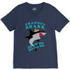Grandpa Shark -Shark Do Do Do V-Neck Tee