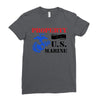 Property of a U.S. Marine Ladies Fitted T-Shirt
