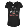 i am your father   mens funny Maternity Scoop Neck T-shirt