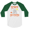 scary gay person 3/4 Sleeve Shirt