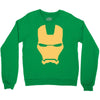 iron man mask avengers marvel comics gift Crewneck Sweatshirt