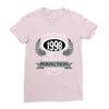 vintage quality without compromise 1998 aged to perfection Ladies Fitted T-Shirt