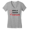 Too Busy Playing Fortnite Women's V-Neck T-Shirt