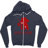 Nerv Gods In His Heaven Alls Right With The World Zipper Hoodie