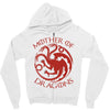 mother of dragons Zipper Hoodie
