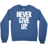 never give up 2 Crewneck Sweatshirt
