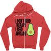 Avocado Zipper Hoodie
