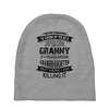 Super Cool Granny Of A Freaking Awesome Granddaughter Baby Beanies