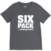 six pack coming soon V-Neck Tee