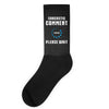 sarcastic comment loading Socks