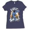 walt smash! Ladies Fitted T-Shirt