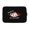 June Peeking Out Baby Girl Laptop sleeve