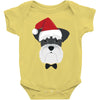 schnauzer dog Baby Bodysuit