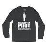 helicopter pilot in training Long Sleeve Shirts