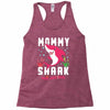 mommy shark doo doo doo family matching Racerback Tank