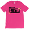 blessed aunitie with flower T-Shirt