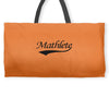 mathlete t shirt funny math humor geek nerd school athlete tee s m l x Weekender Totes