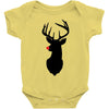 deer skull christmas Baby Bodysuit