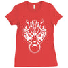 final fantasy cloudy wolf Ladies Fitted T-Shirt
